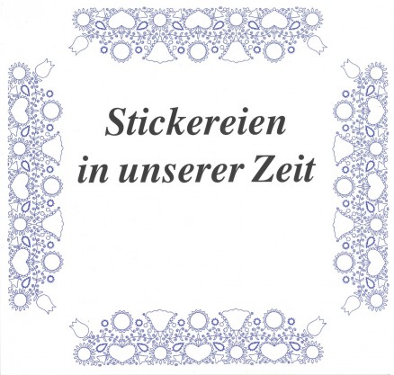 Ausstellungskatalog 2003 - Gert und Maria Deistler - Stickereien in unserer Zeit (Embroidery Today)