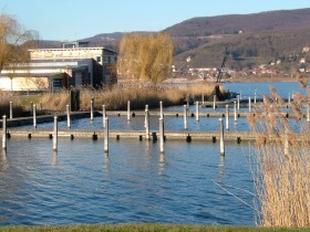 the lake Werrtalsee near Eschwege