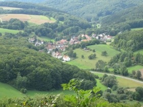 View from the Salzfrau to Motzenrode