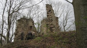 ruin of the Altenstein near Asbach
