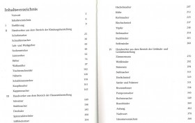 Handwerk und Volksskunst in der Schwalm - August Gandert/Brunhilde Miehe - contents