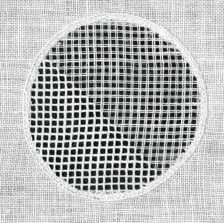 Grundstichgitter | Cable stitch grid